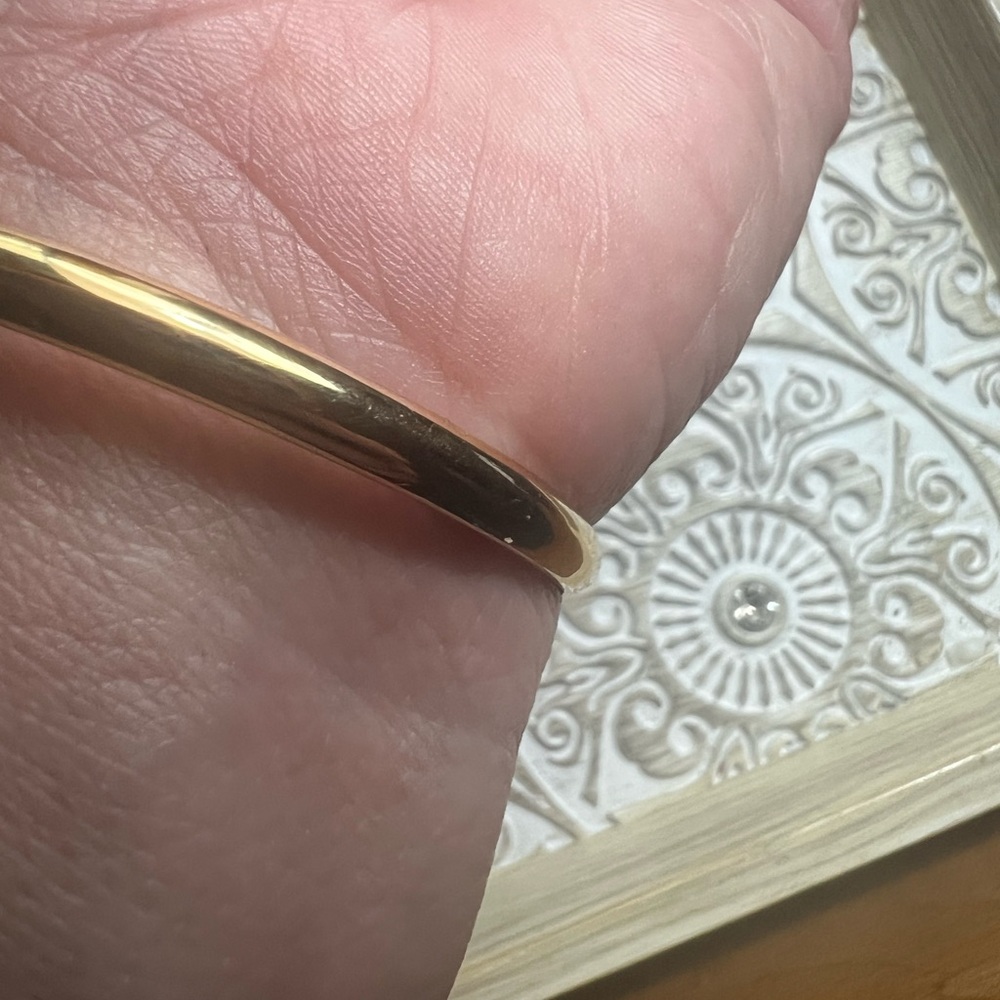 Marla Aaron 14K Yellow Gold Hard Hook Bracelet Cuff Handmade Box EUC! - Picture 14 of 16